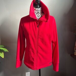 Calvin Klein Fleece Performance jacket Red